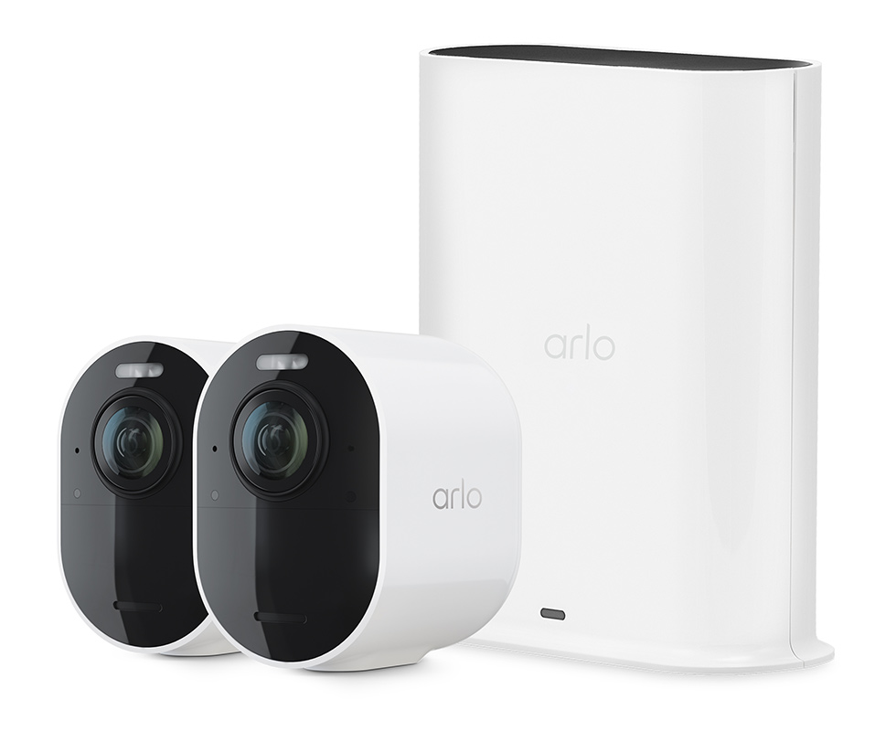 Arlo Ultra 2 wireless 4k resolution security camera with smarthub